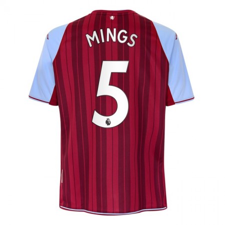Billiga Fotbollströjor Aston Villa Tyrone Mings 5 Hemma tröja 2021/22 Kortärmad
